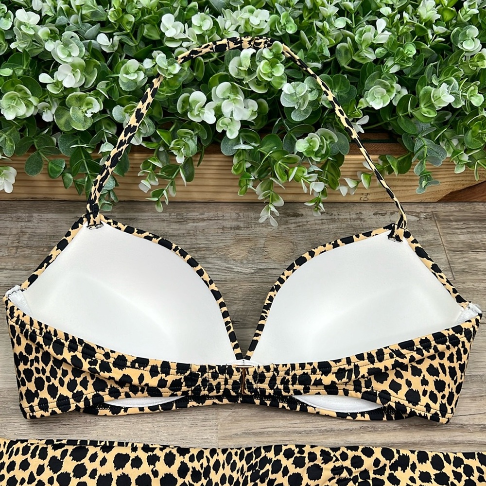 Victoria's Secret NEW Cheetah Animal Print Bikini Swim Set - Picture 10 of 16